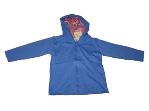 Luigi Kids Boutique Boys Sweatshirt Hooded Zipper Blue Size 4 NWT Acvisa - Picture 1 of 3