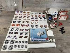 Playmobil NHL Ice Hockey Lot 2 Players, 1 Goalies, 2 Nets, 2 Pucks + Accessories - Picture 1 of 7