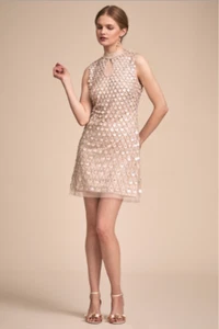 NEW Aidan Mattox Brilliance Dress size 8 BHLDN MSRP: $395 - Picture 1 of 3