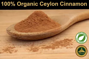 True Ceylon Cinnamon Powder 400g Pack 100% Organic Cinnamon Verum Spice - Picture 1 of 13