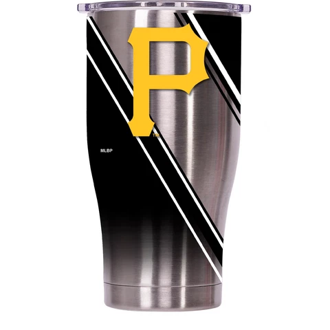 ORCA Pittsburgh Pirates 27oz. Double Stripe Chaser Tumbler with Lid Cover