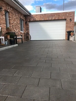 Beton Pflasterstein | Anthrazit | rechteckig | 20x30x6cm ☝🏻Befahrbar - Bild 1 von 4