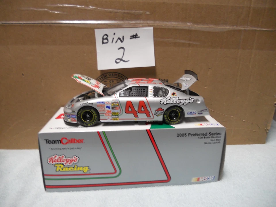 1/24 Team Caliber 2005 nascar #44 Terry Labonte Kelloggs Ironman Chevy - Image 1 of 4