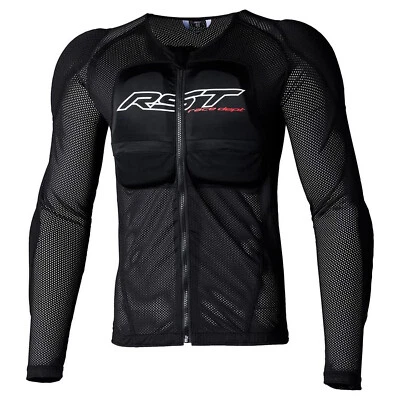 RST CE Level 2 Five Piece Armoured Motorcycle Base Layer Shirt - Black - Image 1 of 4