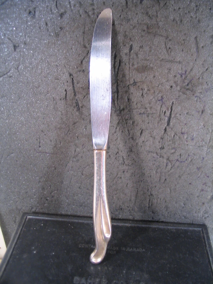   CUCHILLO HOJA MODERNA Stieff Sterling Silver Surf 9" sin monograma Foto 1 de 1