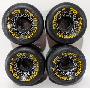 Nuevo de Lote Antiguo Powell Peralta Patinetas Negro FreeStyle Bones Ruedas 59mm 95a - Imagen 1 de 4