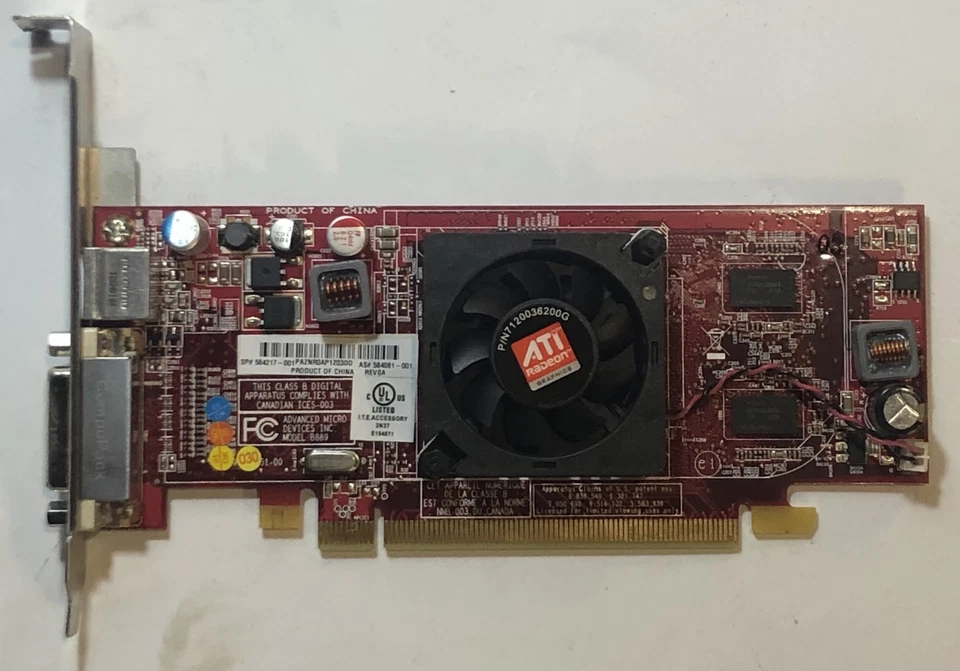 ATI Radeon HD 4550 512MB PCI-E Graphics Card- 102B8890300 - Image 1 of 1