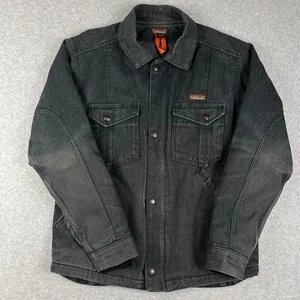 Patagonia Iron Forge Canvas Insulated Barn Ranch Jacket Medium Mens Black - Picture 1 of 8