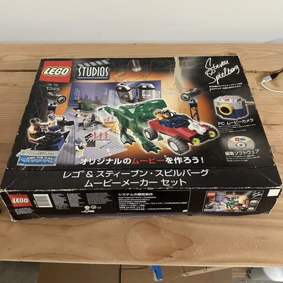 LEGO Studios: Conjunto de Cineasta Steven Spielberg (1349) Sacos Selados APENAS Japoneses! - Imagem 1 de 4