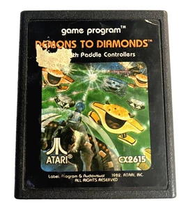 Demons To Diamonds Spiel Atari 2600 CX2615 Retro Videospiel Cartridge getestet - Bild 1 von 6