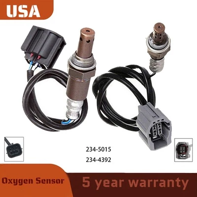 Sensor de oxígeno 2 piezas para Mazda 3 2006-2009 2,0 L/2,3 L L4 sensor de O2 ascendente + descendente EE. UU. Foto 1 de 4