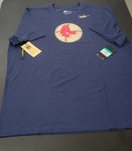 T-shirt Nike Cooperstown Collection MLB Boston Red Sox XL - Foto 1 di 6