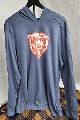 Camiseta pulóver con capucha de los Chicago Bears para hombre ropa del equipo de la NFL talla XL Foto 1 de 4