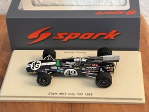 1:43 Spark Denny Hulme Eagle MK4 Indy 500 1968 s4258 - Foto 1 di 7