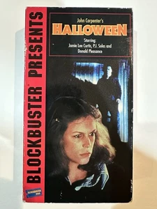 Halloween VHS Horror Slasher John Carpenter Blockbuster Video Release 1995 - Bild 1 von 6