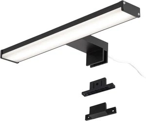 Applique LED Da Specchio Nero per Bagno – 4000K Luce Bianca Neutra – IP44 – Stru - Foto 1 di 11