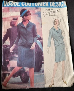 VOGUE COUTURIER SUIT PATTERN by JO MATTLI - Picture 1 of 4