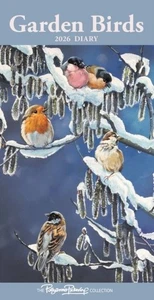 Garden Birds by Pollyanna 2026 Slim Diary Official - Bild 1 von 1