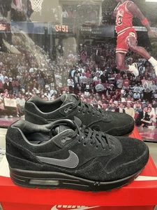 Size 8 - Nike Air Max 1 Premium Black Anthracite - Picture 1 of 5