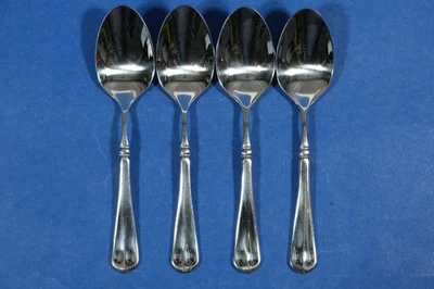 "4 cucharaditas de acero inoxidable Mikasa campo francés 6 1/4""" Foto 1 de 2