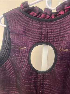 Chaleco de Cola de Seda Kashi, Renacimiento Medieval Gótico Steam Punk Disfraz de Cosplay, L Foto 1 de 4