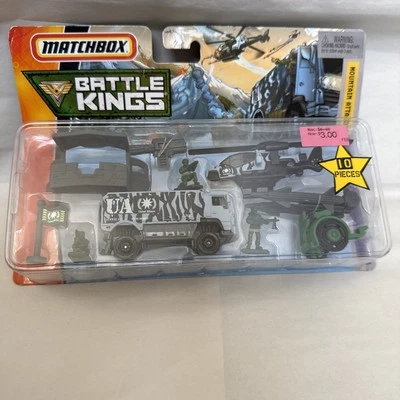 Matchbox Battle Kings Mountain Attack Take The Hill New Bent Packaging - Image 1 of 4
