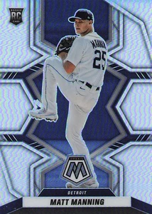 Mosaico Panini 2022 #220 Matt Manning Silver Prizm - Imagen 1 de 2