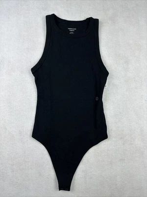 American Eagle AE высокий воротник боди ребристый без рукавов повседневный размер средний - Изображение 1 из 4