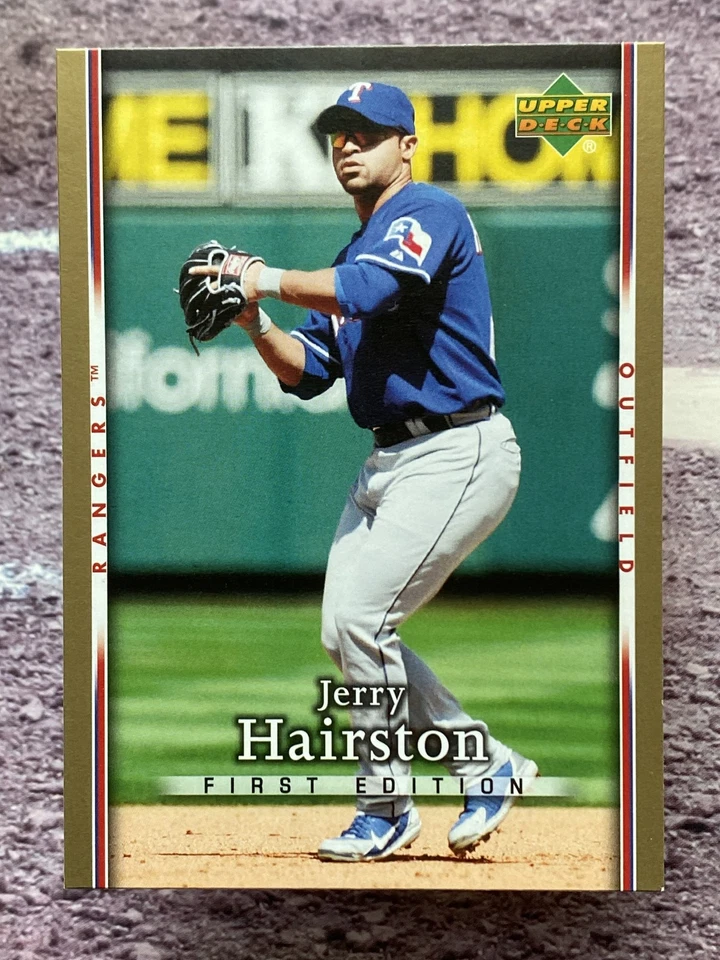 2007 Upper Deck First Edition Jerry Hairston #153 Texas Rangers - Image 1 of 2