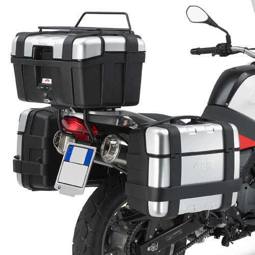 BMW F650GS 3 x GIVI TREKKER case panniers 3 CASE SET UP givi E194 + PL690 f 650  - Image 1 of 1
