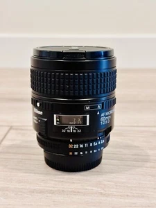 Nikon Nikkor AF Micro 60mm f/2.8D Lens - Picture 1 of 5