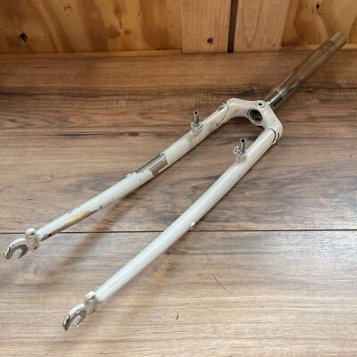 Tange 700C Lugged Cyclocross Gravel Fork 1 1/8 Threadless 232mm 395 Axle/Crown - Image 1 of 4