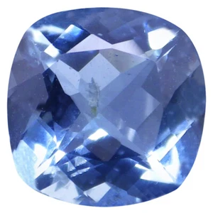 0.84 ct Cushion Cut (6 x 6 mm) Unheated / Untreated Sky Blue Aquamarine - Picture 1 of 1