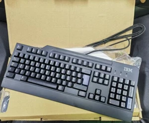 Original IBM SK-8826 SK8826 USB Wired Keyboard - Plug & Play / UK English Layout - Picture 1 of 9