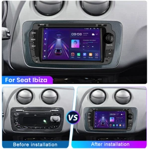 Radio estéreo de coche 32 GB para SEAT IBIZA 6J 2009-2013 Android 13 GPS BT - Imagen 1 de 10
