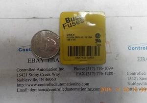 Paquete de 5 fusibles Buss/Bussmann Cooper GBB-6 - Imagen 1 de 2