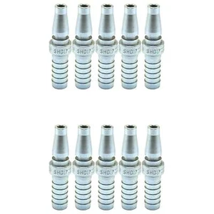 Schrader Twist Lock Quick Coupler Air Hose Connector Fittings 3/8 Hose Barb Plug - Picture 1 of 4
