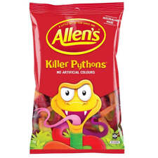 NEW Allen's Pythons Killer Lollies 1kg Pack