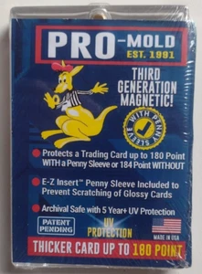 ProMold MH180SAB Third Generation Magnetic Card/Sleeve Protector 180Pt NIP - Picture 1 of 1