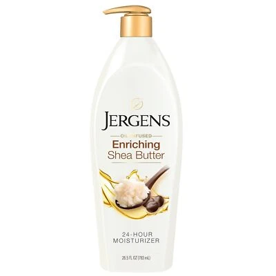 Crema hidratante enriquecedora con infusión de aceite Jergens 24 h, 26,5 fl oz Foto 1 de 4