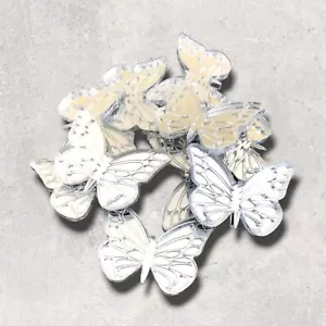 Farfalle Incise Artigianali Set, Confezioni Da 10 - Tanti Colori/Misure, - Foto 1 di 4