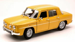 Renault R8 Gordini 1964 Yellow / White 1:24 Model 0324 WELLY - Foto 1 di 1