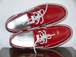 NEW $455.00 GUCCI WIMBLEDON SPORT MADE IN ITALY GENUINE LEATHER G10/US10.5-11 - Picture 1 of 8