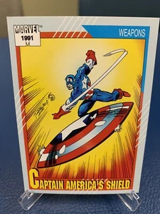 1991 Impel Marvel CAPTAIN AMERICA'S SHIELD comic card #127 - Picture 1 of 7