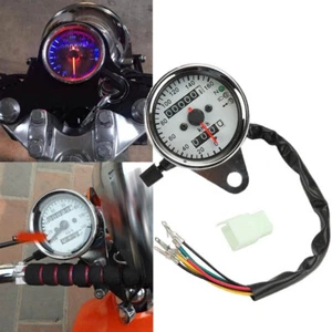 Motorcycle Backlit Dual Speedometer Chrome For Honda Shadow Spirit 750 VT750C2 - Picture 1 of 12