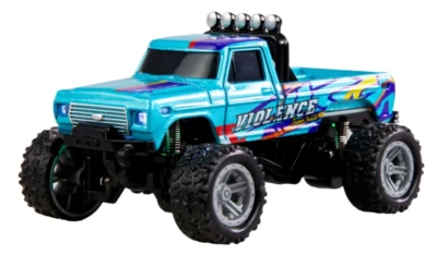 RC-MONSTERTRUCK DIE CAST 1:64 RTR METALLKAROSSERIE LED-BELEUCHTUNG  Amewi 22697 - Bild 1 von 4