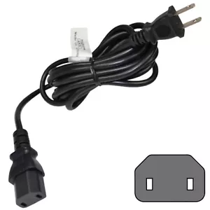 10ft AC Power Cord for Sony PlayStation PS 4 Pro Gaming Console, Mains Cable - Picture 1 of 7