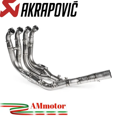 Collettori Di Scarico Bmw S 1000 R 2025 Akrapovic Per Moto Elimina Cat Inox - Immagine 1 di 3