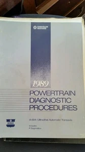 1989 Dodge/Chrysler/Plymouth Powertrain Diagnostic Procedures A604  Transmission - Picture 1 of 2