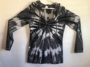 BALANCE COLLECTION BY MARIKA Youth Girls L Tie Dye Lounge Boho Hippie Hoodie - Picture 1 of 9